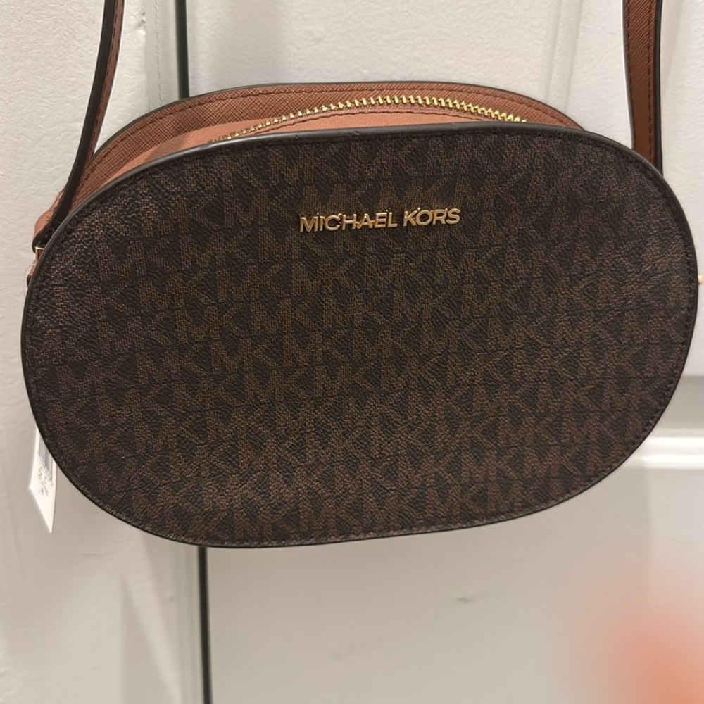 Small brown MK bag